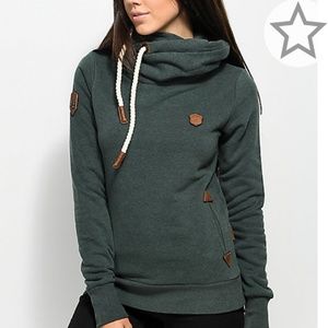 Naketano Darth Dirty Grey Goose Hoodie. M